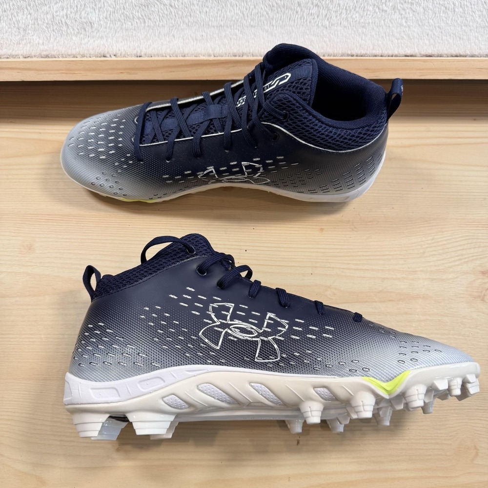 Under Armour Spotlight Football Cleat Men's Navy New without Box 12.5